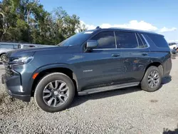 Salvage cars for sale at Riverview, FL auction: 2021 Chevrolet Tahoe K1500 LT