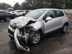 Chevrolet salvage cars for sale: 2018 Chevrolet Trax LS