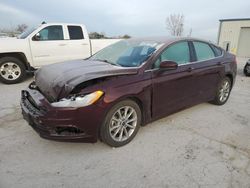 2017 Ford Fusion SE en venta en Kansas City, KS