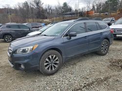 Salvage cars for sale at West Mifflin, PA auction: 2017 Subaru Outback 2.5I Limited