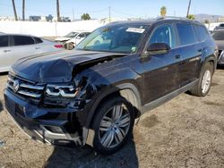 2019 Volkswagen Atlas SEL en venta en Van Nuys, CA