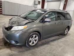 Salvage cars for sale from Copart Avon, MN: 2011 Toyota Sienna LE