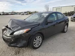 Salvage cars for sale at Kansas City, KS auction: 2012 Mazda 3 I