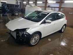 Salvage cars for sale from Copart Pekin, IL: 2012 Ford Focus SEL