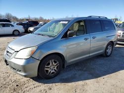 Salvage cars for sale at Duryea, PA auction: 2007 Honda Odyssey EXL