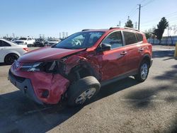 Carros salvage a la venta en subasta: 2014 Toyota Rav4 LE