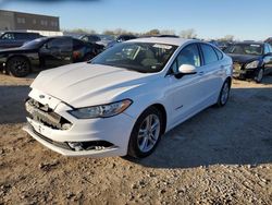 Salvage cars for sale at Kansas City, KS auction: 2018 Ford Fusion SE Hybrid