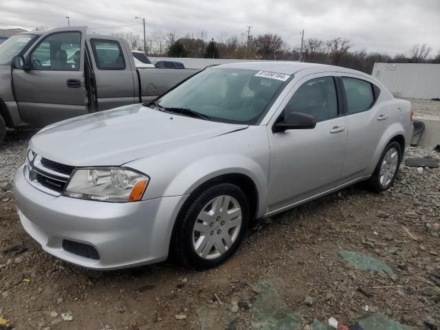 2012 Dodge Avenger SE