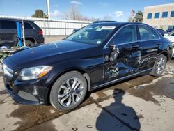 Mercedes-Benz salvage cars for sale: 2017 Mercedes-Benz C 300 4matic