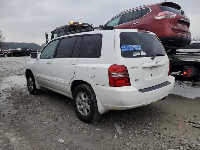 2002 Toyota Highlander Limited