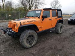 Salvage cars for sale from Copart Cicero, IN: 2013 Jeep Wrangler Unlimited Sahara