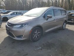 Chrysler salvage cars for sale: 2017 Chrysler Pacifica Touring L Plus