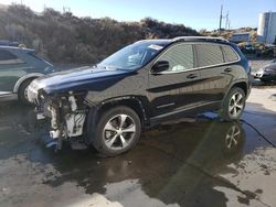 Salvage cars for sale at Reno, NV auction: 2019 Jeep Cherokee Limited