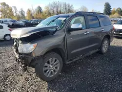 Toyota salvage cars for sale: 2012 Toyota Sequoia Limited