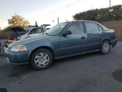 Honda Civic lx salvage cars for sale: 1996 Honda Civic LX