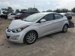 Salvage cars for sale at Riverview, FL auction: 2014 Hyundai Elantra SE