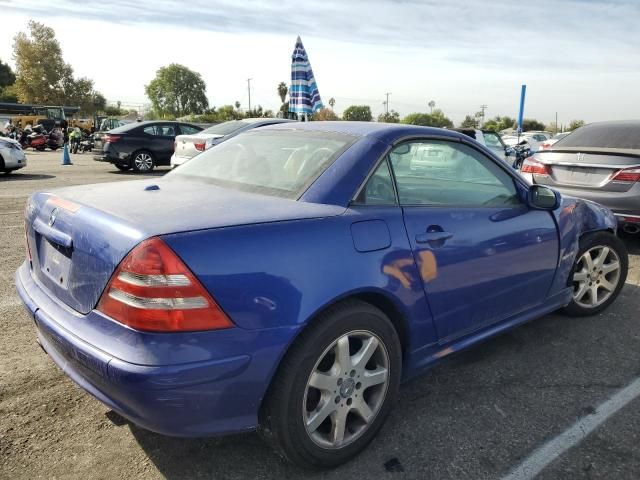 2001 Mercedes-Benz SLK 230 Kompressor