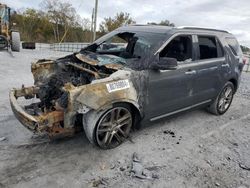 Salvage cars for sale at Cartersville, GA auction: 2016 Ford Explorer Limited