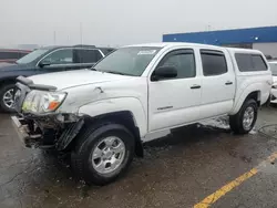 Salvage cars for sale at Woodhaven, MI auction: 2005 Toyota Tacoma Double Cab Prerunner