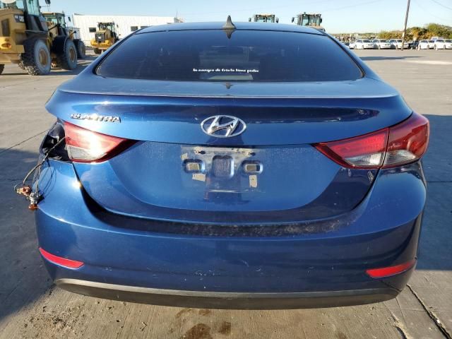 2016 Hyundai Elantra SE