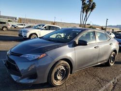 Toyota Vehiculos salvage en venta: 2017 Toyota Corolla L