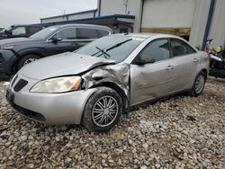 Pontiac salvage cars for sale: 2008 Pontiac G6 Value Leader