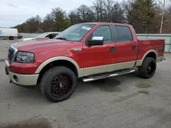 Salvage trucks for sale at Brookhaven, NY auction: 2007 Ford F150 Supercrew