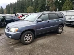 Salvage cars for sale at Arlington, WA auction: 2006 Toyota Highlander Limited