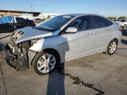 Salvage cars for sale at Grand Prairie, TX auction: 2014 Hyundai Accent GLS