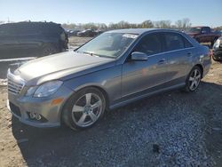 Salvage cars for sale at Kansas City, KS auction: 2010 Mercedes-Benz E 350 4matic