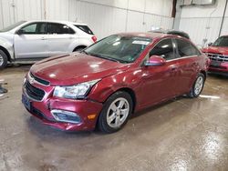 Salvage cars for sale from Copart Franklin, WI: 2015 Chevrolet Cruze LT