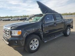 Salvage cars for sale at Fresno, CA auction: 2018 GMC Canyon SLE