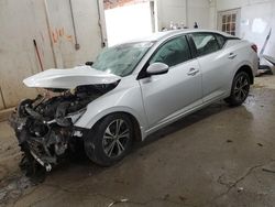 Salvage cars for sale from Copart Madisonville, TN: 2021 Nissan Sentra SV