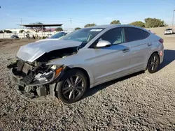 Salvage cars for sale at San Diego, CA auction: 2017 Hyundai Elantra SE