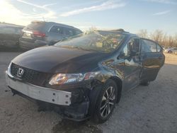 Carros salvage sin ofertas aún a la venta en subasta: 2013 Honda Civic EXL