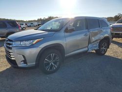 Toyota salvage cars for sale: 2019 Toyota Highlander LE