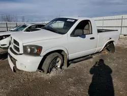 Salvage trucks for sale at Nisku, AB auction: 2008 Dodge RAM 1500 ST