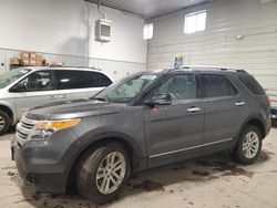 Ford salvage cars for sale: 2015 Ford Explorer XLT