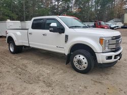 Salvage trucks for sale at Knightdale, NC auction: 2018 Ford F450 Super Duty