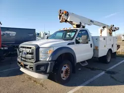 Salvage trucks for sale at Woodhaven, MI auction: 2013 Ford F450 Super Duty