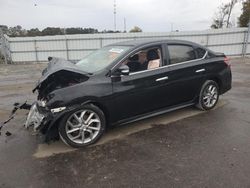 Salvage cars for sale at Dunn, NC auction: 2015 Nissan Sentra S