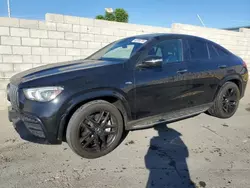 Salvage cars for sale at Colton, CA auction: 2021 Mercedes-Benz GLE Coupe AMG 53 4matic