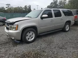 Salvage cars for sale at Riverview, FL auction: 2009 Chevrolet Suburban C1500 LT