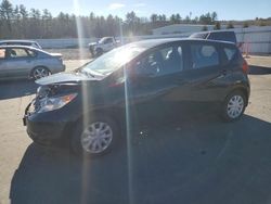 Salvage cars for sale at Windham, ME auction: 2016 Nissan Versa Note S