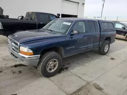 Dodge Dakota Quad slt salvage cars for sale: 2002 Dodge Dakota Quad SLT