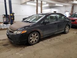 Salvage cars for sale from Copart Ham Lake, MN: 2006 Honda Civic LX