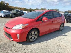 Salvage cars for sale from Copart Mocksville, NC: 2015 Toyota Prius