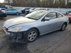 Salvage cars for sale at Glassboro, NJ auction: 2007 Honda Accord EX