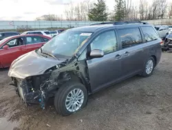 Toyota salvage cars for sale: 2013 Toyota Sienna XLE