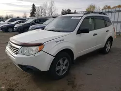 Salvage cars for sale at Bowmanville, ON auction: 2010 Subaru Forester XS